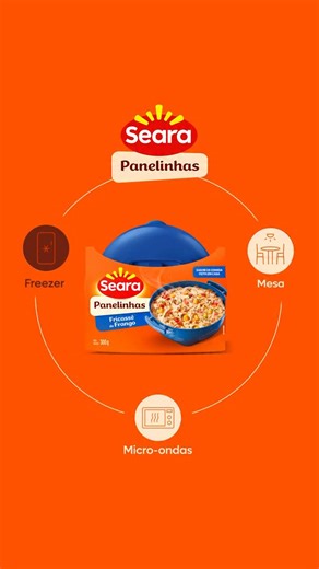 701K views · 29 reactions | Com Panelinhas Seara é simples: três passos e sua refeição ganha o sabor de comida feita em casa李 | SEARA | Facebook