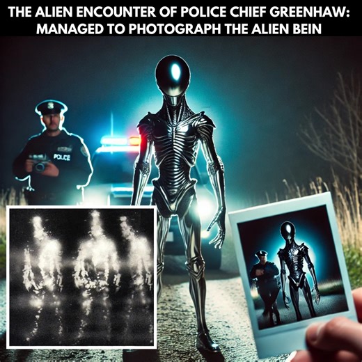 4K views · 72 reactions | The Alien Encounter Of Police Chief Greenhaw Managed To Photograph The Alien Being #mystery #UFO #alien #extraterrestrial #ancientalien | Mysteries Unraveled | Facebook