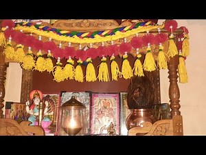 How To Crochet WoolenToran/वुल से तोरण कैसे बनाए/लोकरीपासून सुंदर तोरण #crochet Toran Design