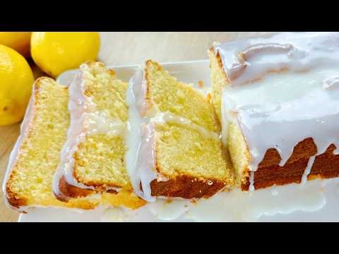Super Moist Lemon Loaf Cake – Bright, Zesty & Perfect Texture