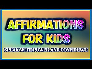 🔴 Affirmations for Kids | Positive Self-Talk for Confidence, Focus & Joy (Live)