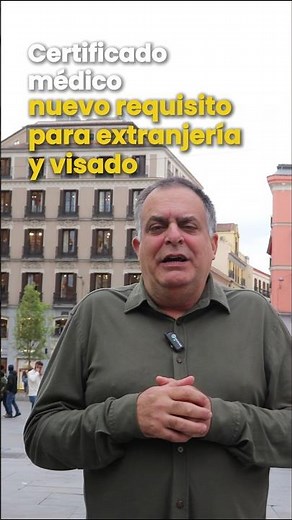 Certificado médico, el nuevo requisito para algunos visados y residencias.