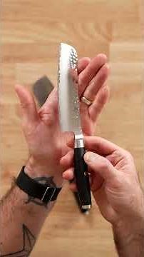 Yaxell Ketu Konata Knives, a curvy duo. Rocking Santoku? Rocking Nakiri? Or just a Konata?