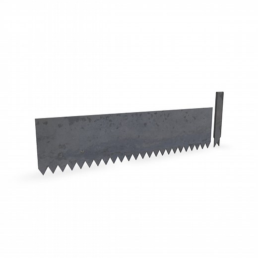 Hammer-In Landscape Edging - Cor-Ten Steel - 2ft Strips - Plus Connector Clips | Edge Right