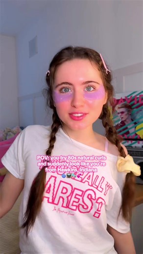 Transform Your Look with 80s Inspired Natural Curls