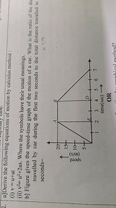 2. a]Derive the following equations of motion by calculus metho... | Filo