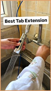 💧 360° Flex, 3 Modes, Aur Zero Pareshani! Apne kitchen sink ko do smart upgrade Tap Extender ke saath! ✅ Spray, Mesh & Strong Spray – mood ke hisaab se mode badlo ✅ 360° Flexible Design – har kone tak paani pohchaao asaani se ✅ Water Saver Nozzle – same kaam mein 50% kam paani 💦 Bas lagao, ghumao, aur kitchen cleaning ko banao super smooth! #KitchenUpgrade #360FlexTap #WaterSaverHack #SinkSmartly #TapExtensionHack #KitchenJugaad #WaterSaverTap #SmartKitchenTools #FlexibleTapHead #FaucetUpgrade