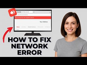 How to Fix “Disconnected From the AnyDesk Network” Error [Full Guide | 2025 Tutorial]