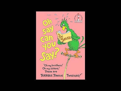 Oh Say Can You Say? by Dr. Seuss (Dr. Seuss Beginner Book Video)