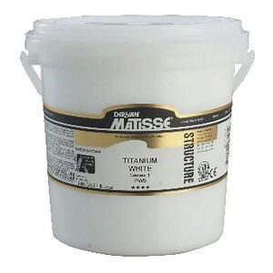 Derivan Matisse Structure Paint 1L Titanium White S1