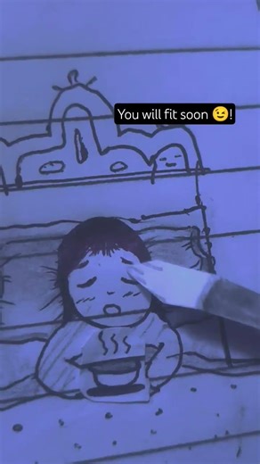 Mini had a fever 🤒#ASMR#artz_chilling#ytshorts