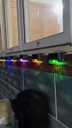 Smart Solar Step Light – No Electricity Needed #SolarLight #OutdoorLighting #SmartGadgets #shorts