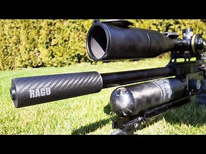 RAGU Slovakia - Kompenzátor hluku - tlmič - silencer - moderator - suppressor - UNF 1/2x20 - kevlar