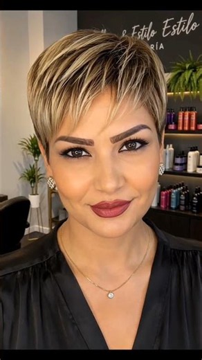 amo el cabello corto #hairstyle #cortes #haircut