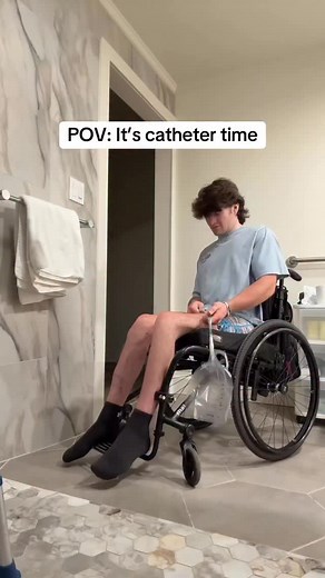 30K views · 429 reactions | It’s just the thought of a tube going in the shaft I can’t feel it go down lil Jimmy  #fyp #viralreels #spinalcordinjury #paraplegic #sci | Thelegic | Facebook