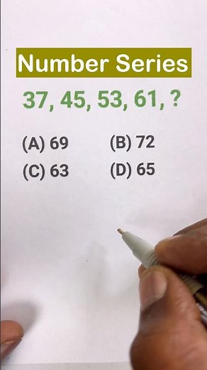 Number series reasoning | ssc cgl reasoning number series | number series reasoning for ssc chsl