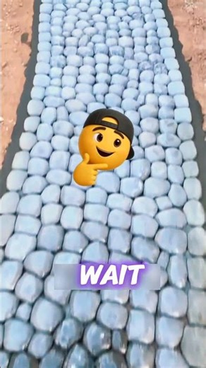 This Looks Wrong But It's Actually Genius | Concrete Bag Paving