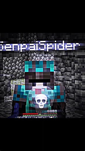 Senpai become a master plane 💀🥶 || #senpaispider #minecraft #shorts