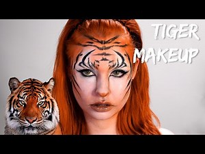 Fierce Tiger Makeup Tutorial | Halloween 2024