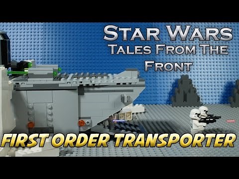 LEGO Star Wars: First Order Transporter Assault [Stop Motion Short]