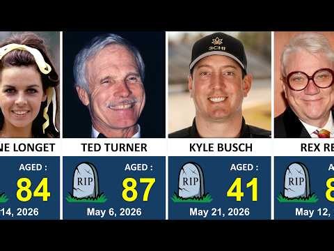 💔 Celebrities Who Died in May 2026