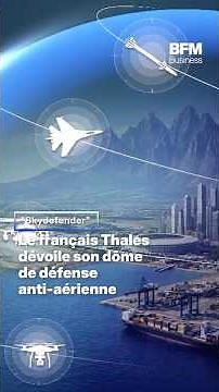 Thales unveils "Skydefender", its anti-aircraft dome