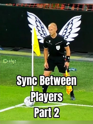 The Art of Synchronization in Football PT.2 🧠⚡ #football #sync #players