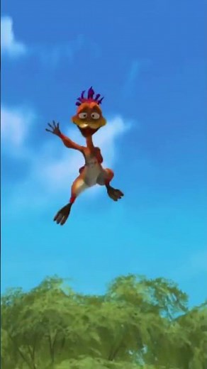 Dino Time a.k.a Back to the Jurassic (2012, 2015) Dodger goes flying!