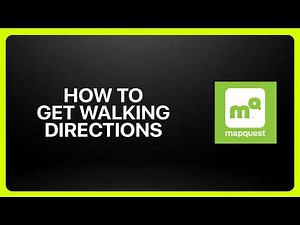 How To Get Walking Directions on MapQuest! Tutorial