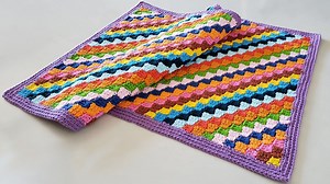Crochet Rectangular Rug For Your Home Decor