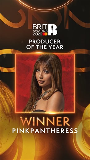 songs created in her bedroom and heard around the world PinkPantheress is your BRITs 2026 Producer of the Year 💕 watch The BRIT Awards 2026 with Mastercard this Saturday 28th February on ITV1 & ITVX in the UK at 8:15PM and on YouTube globally at 8:45PM GMT | BRIT Awards