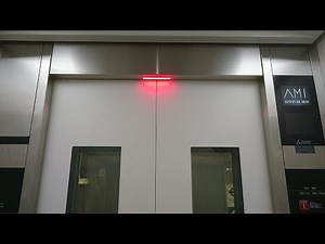 【M1階到着アナウンス注目】三菱エレベーター 新宿西口駅 (改札外)