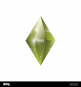 Gem, Precious stone, Game loot UI icon, vector illustration Stock Vector Image & Art - Alamy