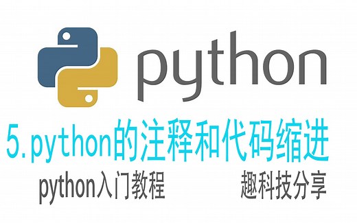 python的注释和代码缩进的作用，以及使用方法