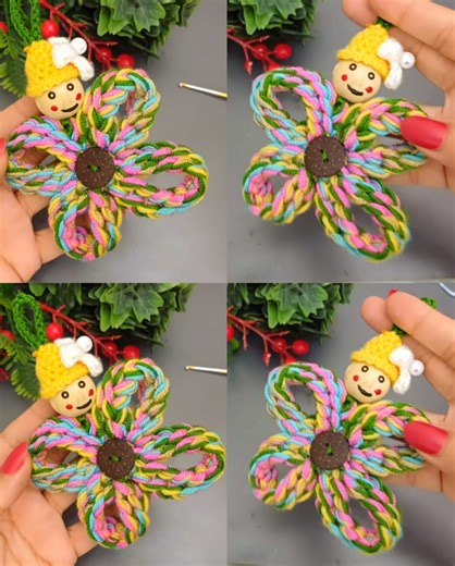 10K views · 98 reactions | Wow amazing and Easy crochet keychain (PART 4 | Knitter | Facebook