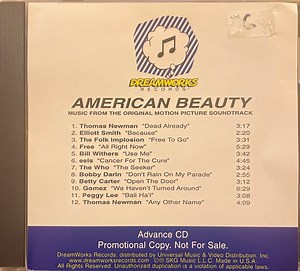 Various - American Beauty (Music From The Original Motion Picture Soundtrack)