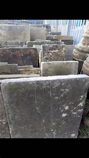 yorkstone dealer Ltd on Instagram: "🏛️ Huge Stocks of Smooth Weathered Cathedral Grade — Reclaimed Yorkstone Paving We hold the largest stock of premium Smooth Weathered Cathedral Grade Reclaimed Yorkstone Paving in the UK, all hand-selected by experts and graded for thickness, finish & colour. Over 4,000 square yards available across our two Lancashire depots — nothing pre-palletised, every slab chosen specifically for your order. Viewing welcome 7 days a week by appointment. Available Grades 