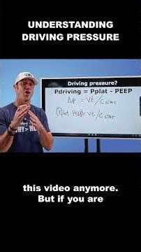 Respiratory Therapy - Understanding Driving Pressure