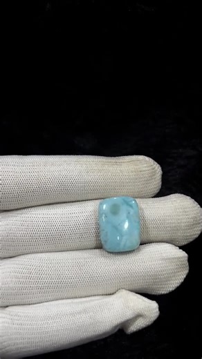 Larimar Fancy Beads Shape,21x15 MM Size, Smooth Fancy Beads Shape, - Etsy