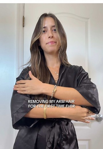 Removing My Arm Hair For The First Time Ever | Part 1