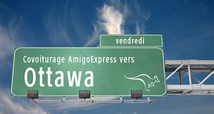 Covoiturage de Oshawa vers Ottawa le  Vendredi 27 Septembre  à  18:30 | AmigoExpress