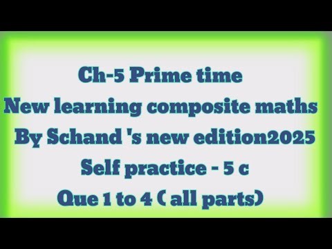 new learning composite maths class 6 self practice 5c| 6th self practice 5c| clas 6 fraction