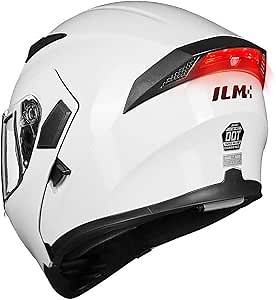 ILM Motorcycle Dual Visor Flip up Modular Full Face Helmet DOT 6 Colors Model 902