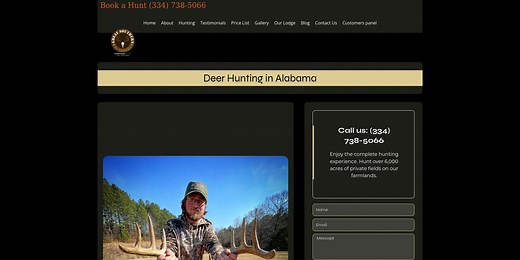Experience Premier Alabama Deer Hunting Adventures