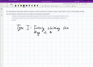 Consider Problem 3 again. Explain in words what Type I and Type II errors would be, in the context of the problem. What are the consequences of both types of errors? Which error has more serious consequences? | Numerade
