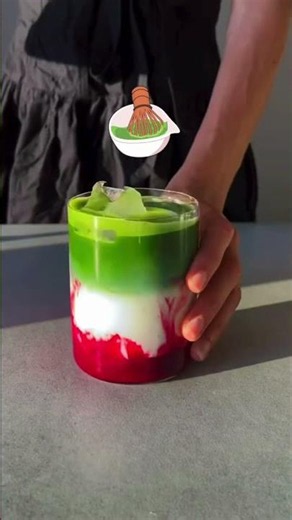 Epres Jeges Matcha Recept 🍓💚 Kóstold meg Matchania Prémium Matchával!