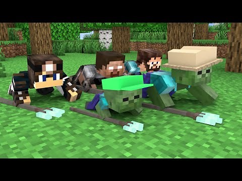 Baby Zombie Go To Evil Land - Sad Story - Minecraft Animation