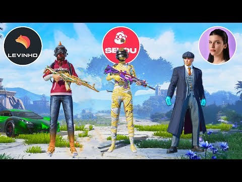 🔴 LEVINHO SEVOU AND ZETTI | PUBG MOBILE 🔴