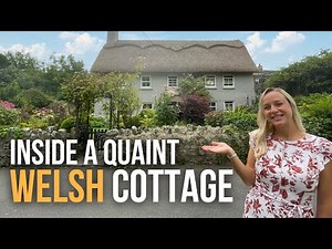 Inside an Original Thatched Cottage in Wales | House Tour