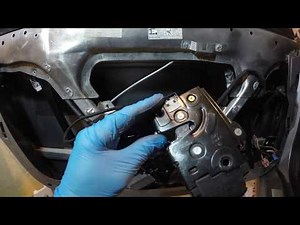 How to replace the window control panel on Audi TT